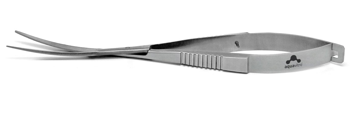 CURVED SPRING SHEARS 15CM - AQUAVITRO
