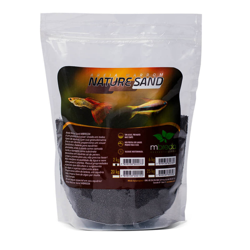 AREIA MARROM NATURE SAND - MBREDA