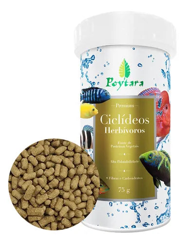 POYTARA CICLIDEOS HERBIVOROS 75G