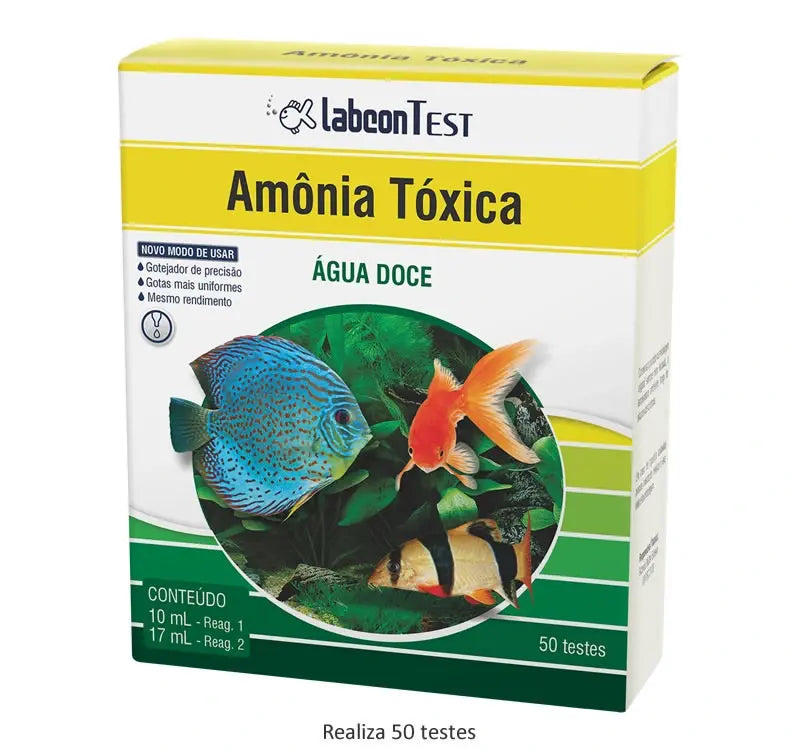 TEST AMONIA TOXICA AGUA DOCE - ALCON